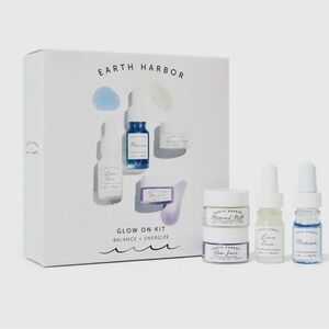 New Organic Skin Care Glow On Gift Set: Clarifying + Energizing